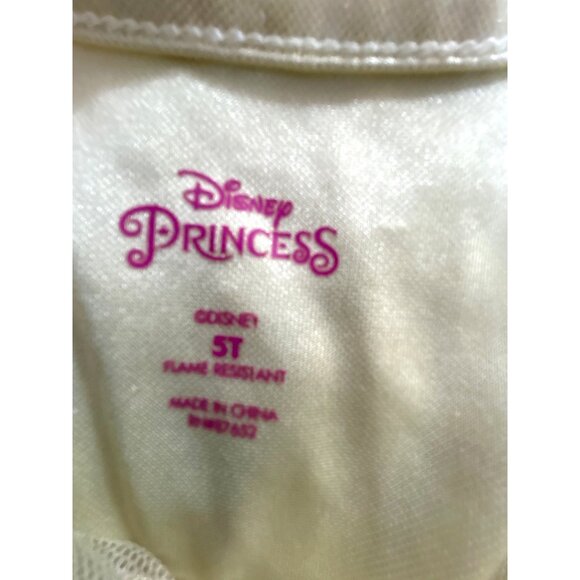 Disney Princess Toddler Girls Night Gown Belle Yellow/Pink Multi Size 5 - Picture 6 of 8